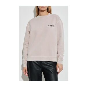 ALLSAINTS Women’s Pink Soleil Oversized Sweatshirt Sz XS